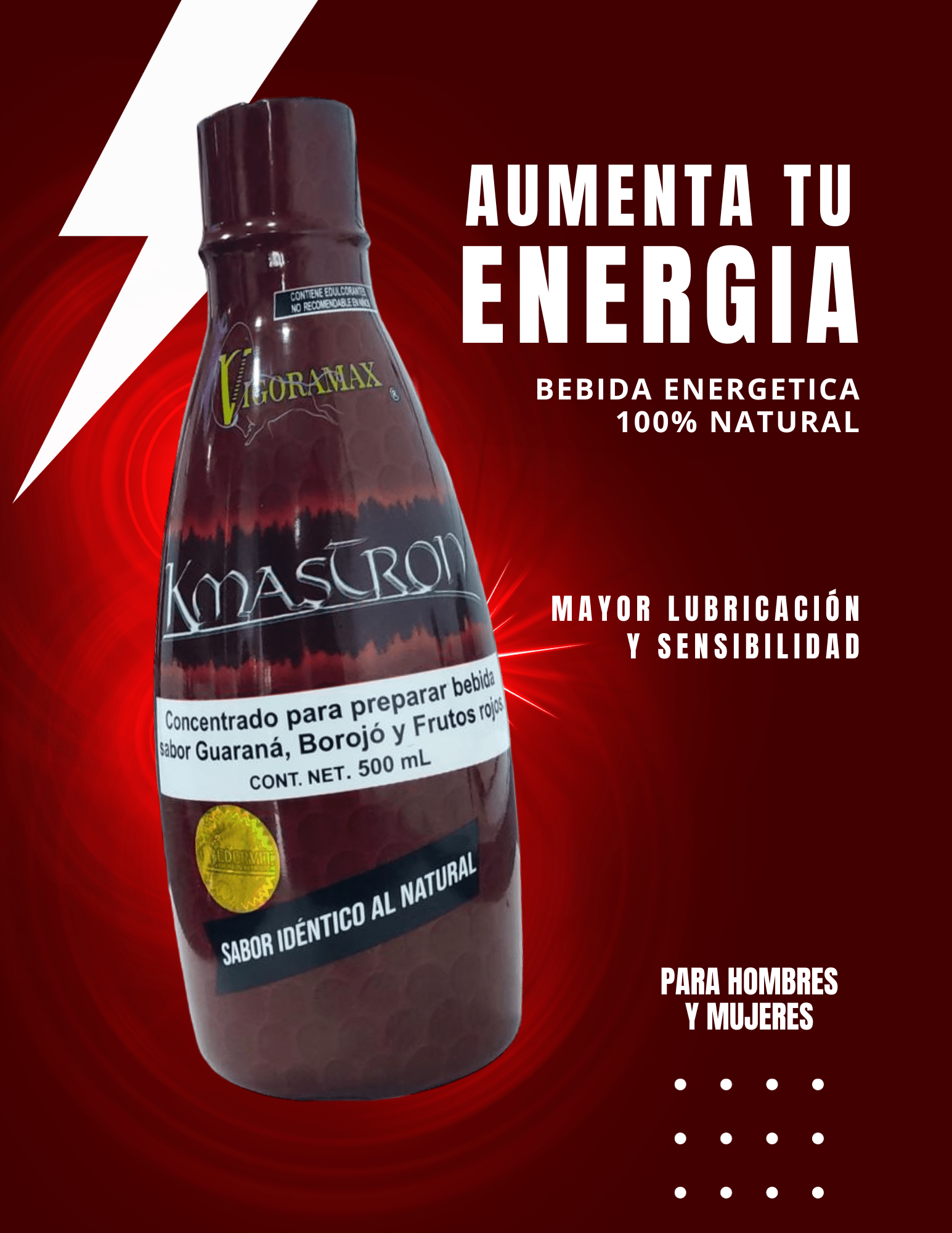 Vigoramax Kmastron Potenciador Sexual #1