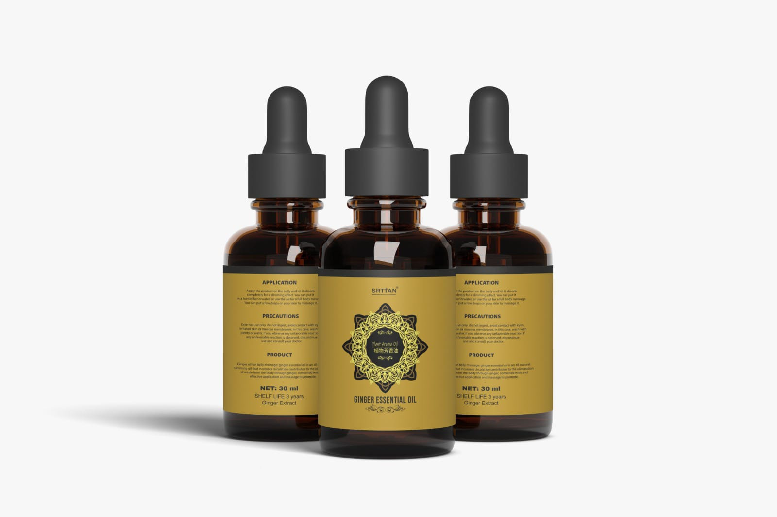ACEITE ADELGAZANTE  DE JENGIBRE