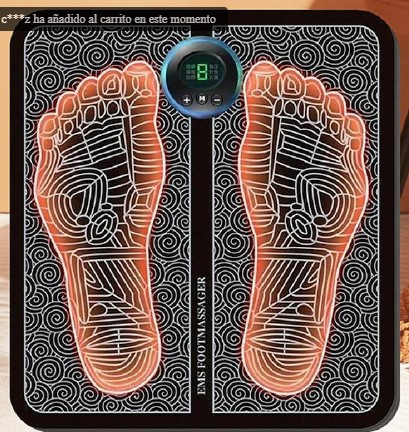 ELECTRO ESTIMULADOR, MASAJES PARA PIES