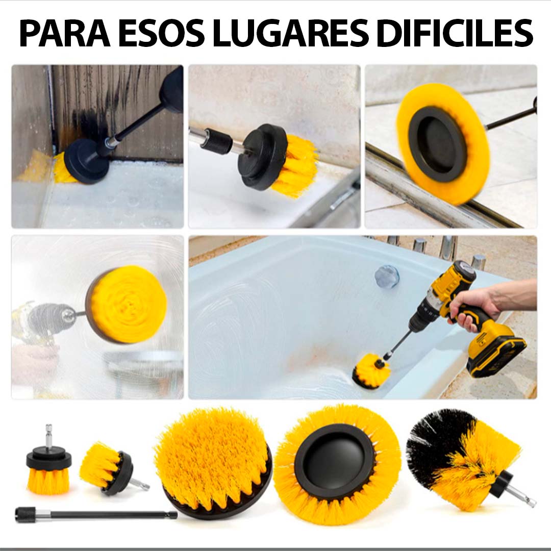 Cepillos de Limpieza Taladro
