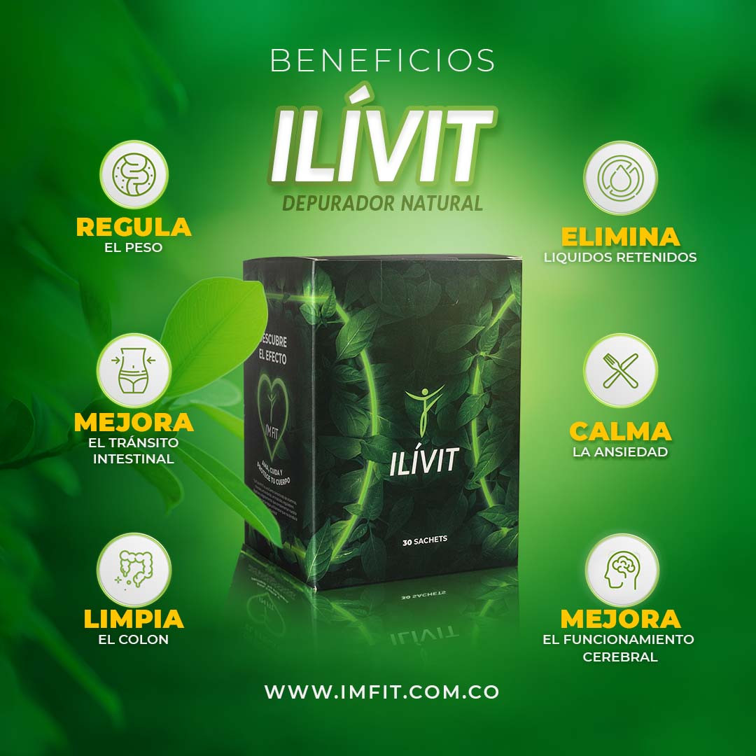 30 Sobres ILIVIT para el estreñimiento