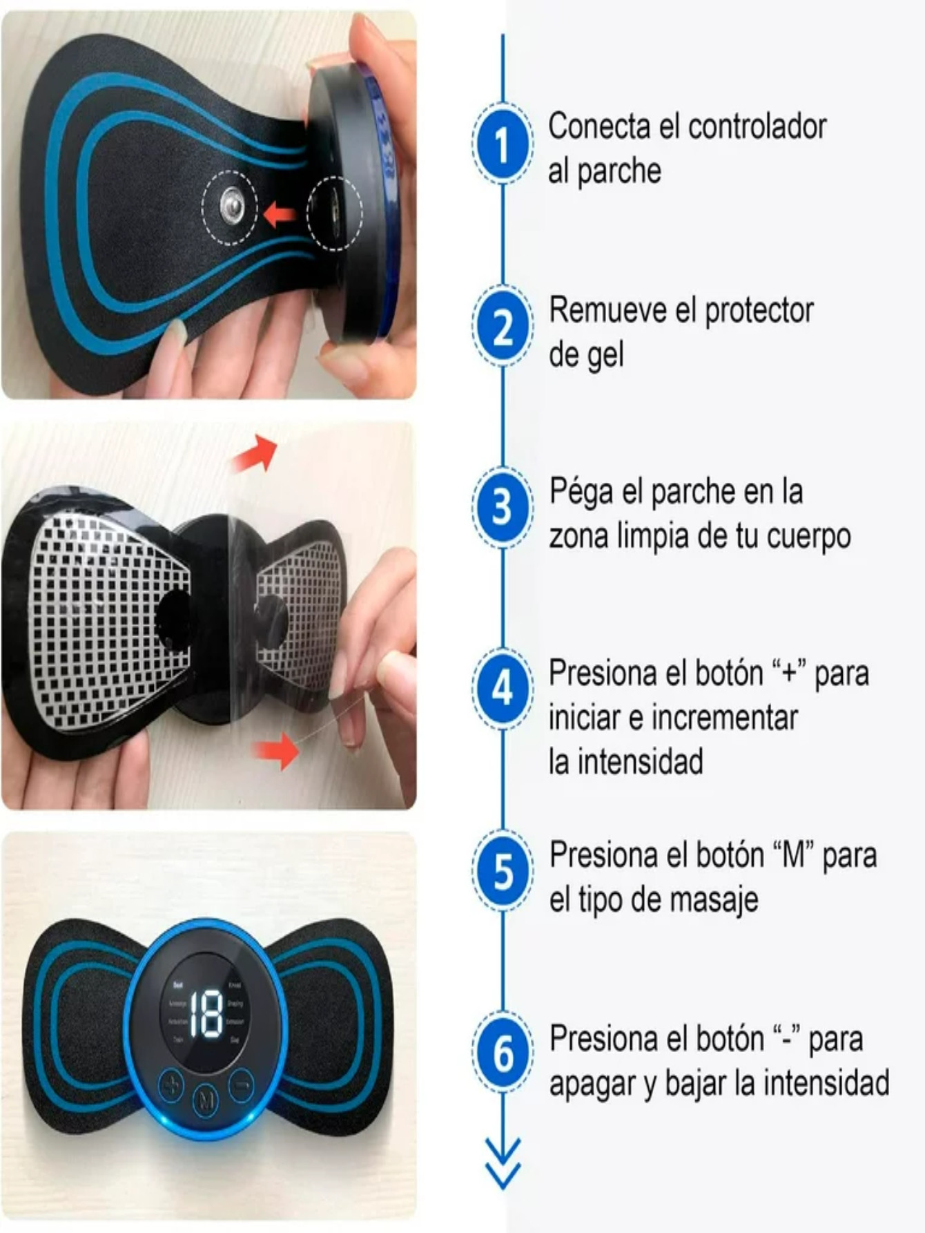 mini Masajeador Eléctrico  |🔥​PROMO🔥