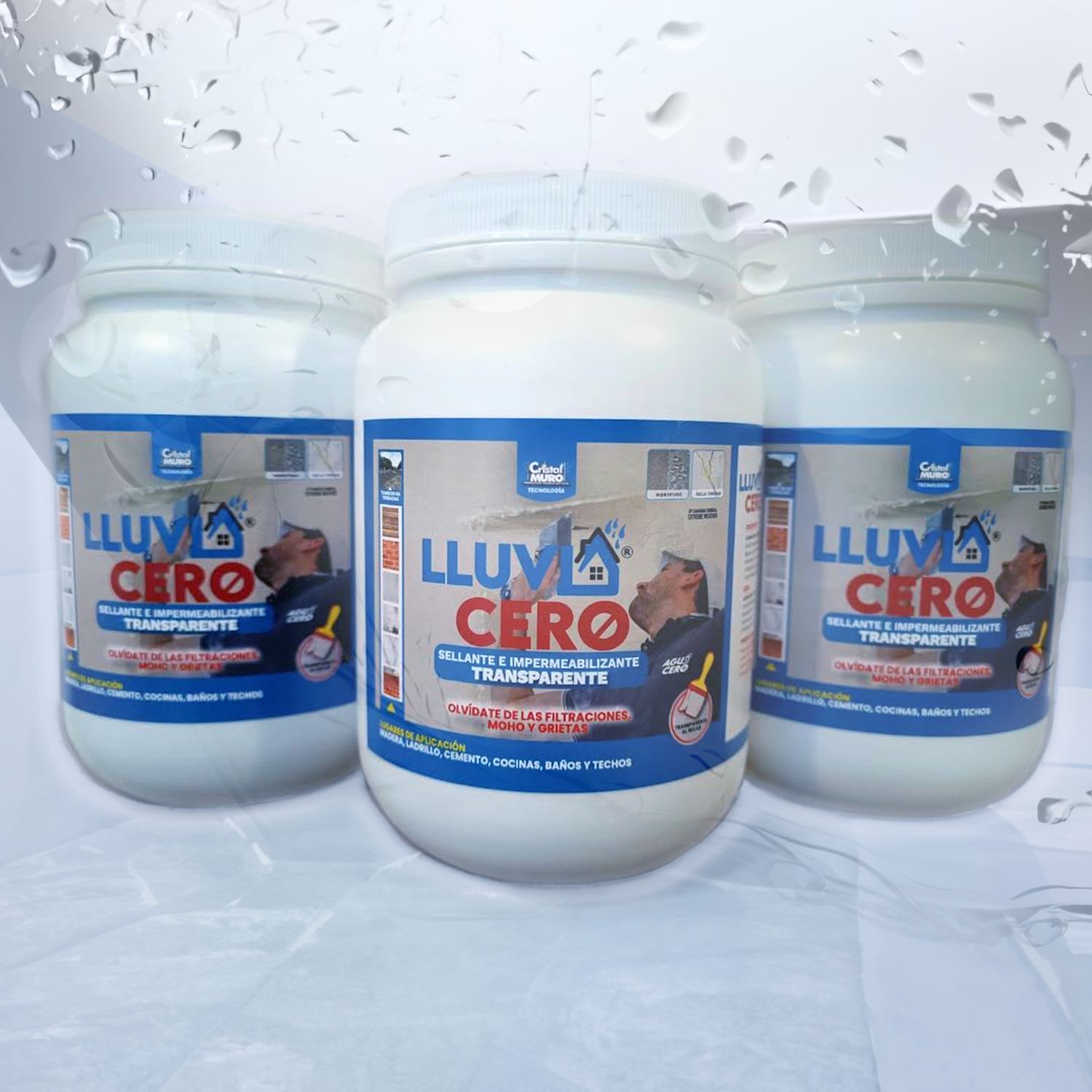 LLUVIA CERO PAQ 3 X 1000 ML