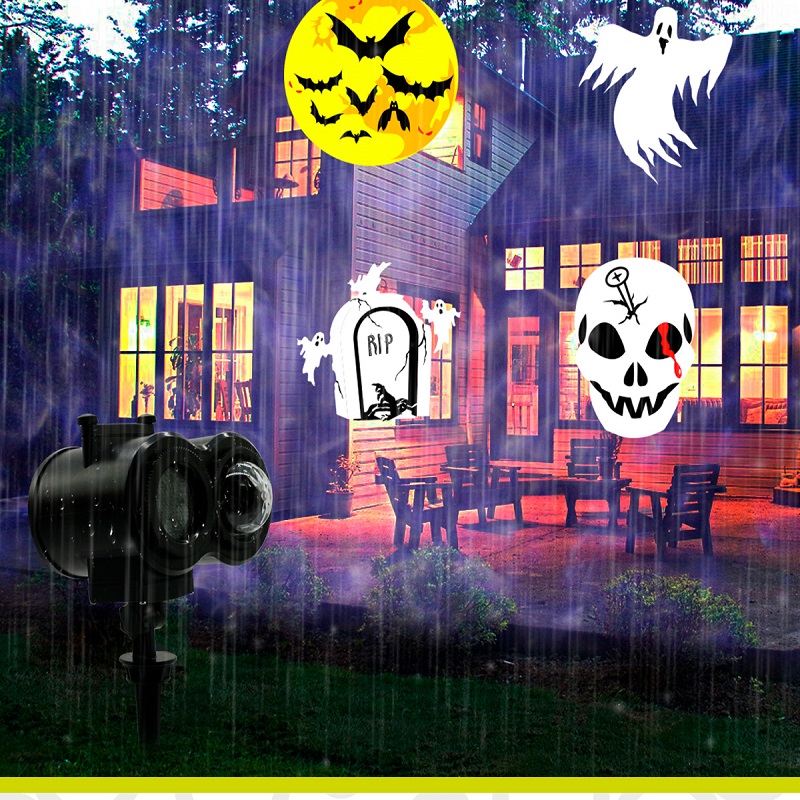 Proyector de luz led Navidad y Halloween