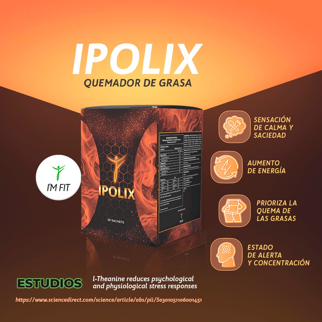 30 sobres IPOLIX Quemador natural.
