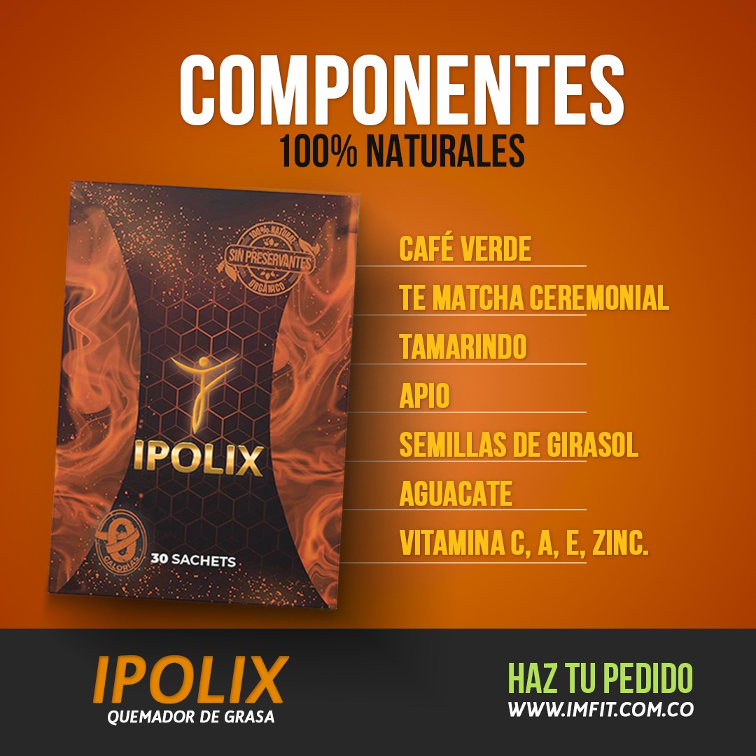 30 sobres IPOLIX Quemador natural.