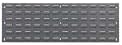 Global Industrial Panel de pared con listones sin contenedores, 36×12, acero aleado, estante de almacenamiento