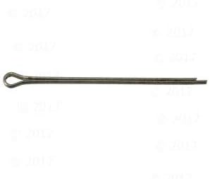 Hard-to-Find Fastener 014973233327 Pasadores de chaveta de acero, 116 x 1-12, pieza-100