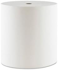 Morcon MORVT777 Mor-soft Hardwound rollo toallas, 1 capa, 7.5 x 550 pies, blanco, 6caja