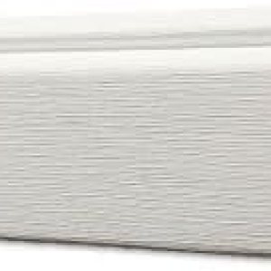 Rodapié de vinilo con borde frontal superior blanco, paquete de 10 (58 pies) Rodapié de vinilo con borde frontal superior blanco, paquete de 10 (58 pies)