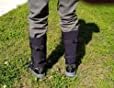 HUNTARMOR Polainas de serpiente, protectores de piernas impermeables para caza, polaina ajustable para las piernas, protección contra mordeduras de
