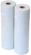 Rollo de película para laminación térmica, 149.9 x 492.1ft, núcleo de 0.059in, grosor de 0,0015 pulgadas, brillo transparente, paquete de 2 rollos