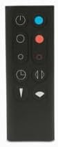 Mando a distancia de repuesto compatible con Dyson AM09 Black Heat + Cool Fan Heater Control remoto original
