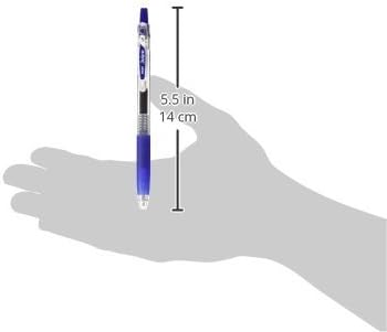 PILOT Juice – Bolígrafo de tinta de gel de 0.020 in, azulnegro (LJU-10EF-BB)