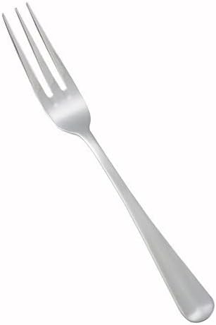Winco 0015-05 Lafayette Juego de tenedores de cena de 3 dientes, 12 piezas, acero inoxidable 18-0 por Winco