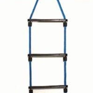 Escalera de cuerda reutilizable de 3 escalones (azul) Escalera de cuerda reutilizable de 3 escalones (azul)