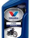 Valvoline Aceite de motor SAE 20W-50 de 4 tiempos para motocicleta de 1 QT