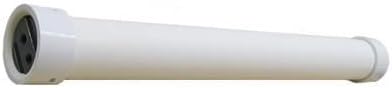 PVC PV-4080NS 4.0 x 80″ PVC U-PIN – Carcasa de membrana de puerto de 12″