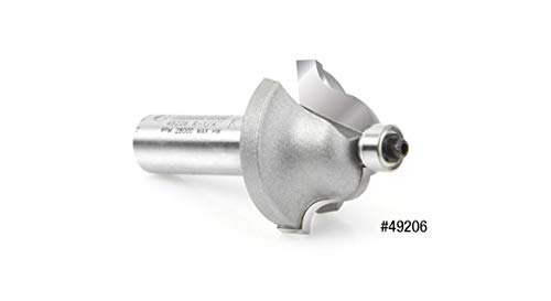 Amana Tool – 49202 Carburo con punta de carburo Roman Ogee 532 Radius x 1″ Dia x 58 x 12 Shank