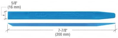 CR Laurence CRL CRL220-XCP10 Herramienta de punta de cincel – paquete de 10, 7 78 pulgadas