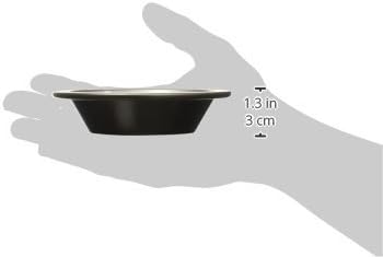 Cuisinart Juego de platos redondos de 4 piezas, mini, gris acero