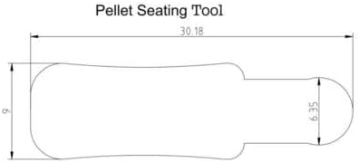 Herramienta de asiento de profundidad de pellets de latón AIR GAMO WEIHRAUCH HATSAN Diana CROSMAN