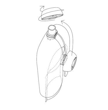 HÅLLIS The Swedish Squeeze Pouch Holder  Paquete de 2  El producto de bebé que no sabías que te estabas perdiendo, disfruta de un aperitivo sobre la