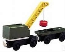 Generic Tren de averías – Reemplazo genuino para el ferrocarril de madera Thomas & Friends por Learning Curve Breakdown Train – LC99067 Modelo