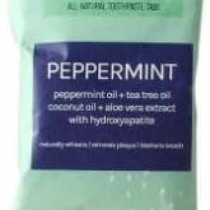 Huppy Tabletas de pasta de dientes, menta, recambio de 62 unidades Huppy Tabletas de pasta de dientes, menta, recambio de 62 unidades