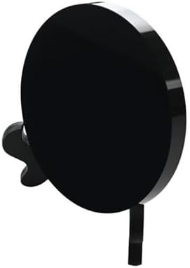 Espejo rascador de obsidiana negra natural con soporte de madera de 3.15 pulgadas, cristales curativos para brujería, adivinación, meditación y