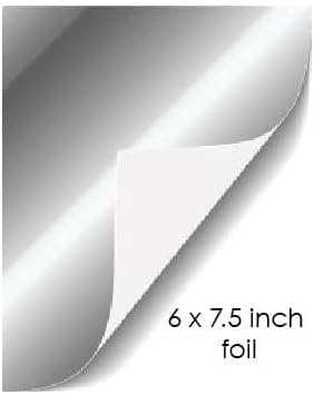 Hojas de papel de aluminio para envolver barras de chocolate Hershey’s de color azul claro, 40 hojas