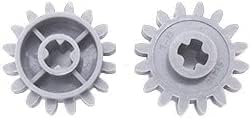 Juego de 452 piezas de engranajes compatibles con Lego Technic, conectores de eslabones de cadena, ladrillos de engranajes para robot STEM MOC