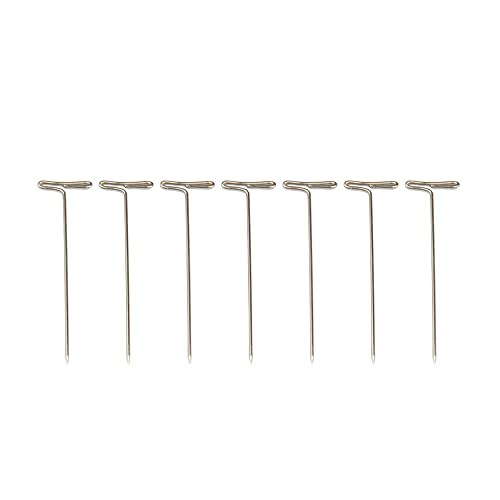 ZLCHE Juego de 102 pinzas para extensiones de cabello, incluye 50 clips de peluca en forma de U, 10 agujas curvas, 10 pines en T, 2 rollos de hilo
