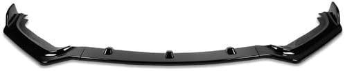 HK5 Kit de 3 piezas de alerón de parachoques delantero, divisor de carrocería lateral, compatible con Infiniti Q60 2DR Coupe 2017-2022, 2018 2019