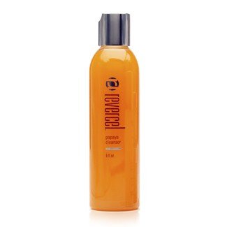 Limpiador exfoliante facial y corporal de la papaya, cuidado de piel antienvejecimiento del ácido salicílico