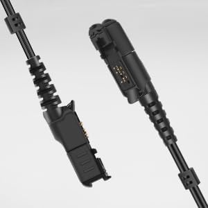 XPR 3500e Auricular para Motorola Radio XPR3500 XPR3000 XPR3300 con micrófono PTT XPR 3300 3500 3300e 3500e Walkie Talkie Auricular Seguridad Tubo