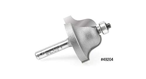 Amana Tool – 49202 Carburo con punta de carburo Roman Ogee 532 Radius x 1″ Dia x 58 x 12 Shank