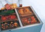 Rubbermaid Commercial Products Hot Food Insert Pan for RestaurantsKitchensCafeterias, Full Size, 4 Inches Deep, Amber (FG231P00AMBR)