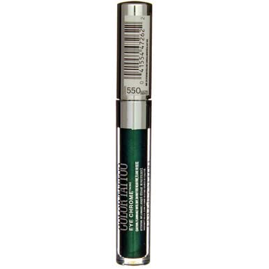 Maybelline New York Color Tattoo Eye Sombra cromada, esmeralda eléctrica, 1 unidad