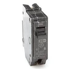1 caja (10) interruptor GE THQL1120 1 POLE 20 AMP 120 VOLT STAB en lote de 10