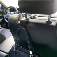 Ginsco Mini cubo de basura para automóvil con tapa, cubo de basura de plástico ABS pequeño, accesorios de automóvil para interior, bonito cubo de