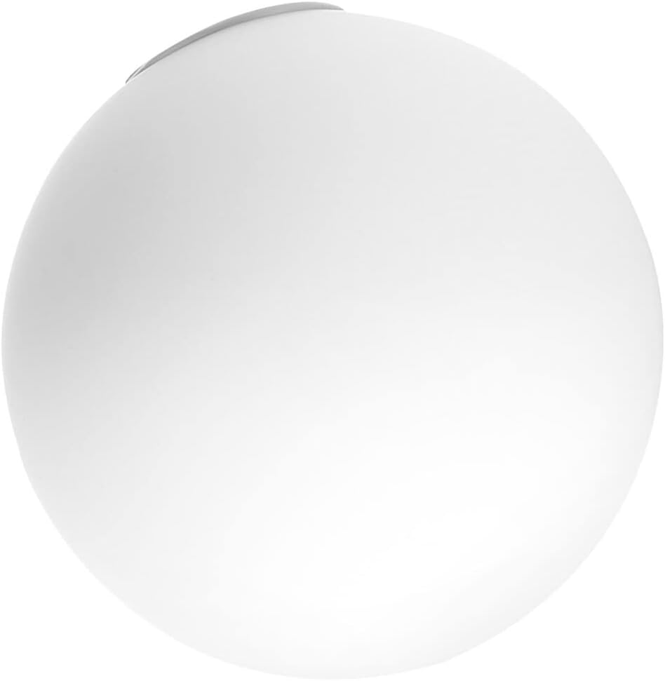 Pantalla de lámpara colgante, mesa blanca, 1 unidad, pantalla de globo de vidrio, pantalla de luz redonda de globo de vidrio blanco, reemplazo para