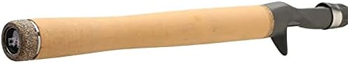 Dobyns Rods Sierra Series – Caña de pescar para lubina de 6 pies y 8 pulgadas, SA682C, acción media rápida, módulo de grafito en blanco con