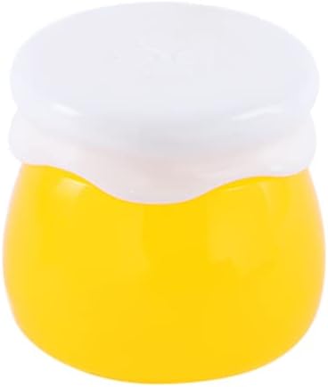 6 recipientes de viaje, frascos de viaje de crema, botellas recargables, tarro de crema facial, forma de fruta, 0.35 oz, accesorios de herramientas