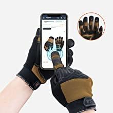 Vgo… Guantes de trabajo de seguridad, guantes mecánicos, elásticos, pantalla táctil, lavables a máquina