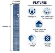 Funda de aluminio para mezuzá con diseño de espinilla pintada en 3D, fácil de despegar y pegar, mezuza de puerta de judaica para pergamino