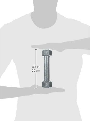 Weider Mancuerna hexagonal de hierro fundido