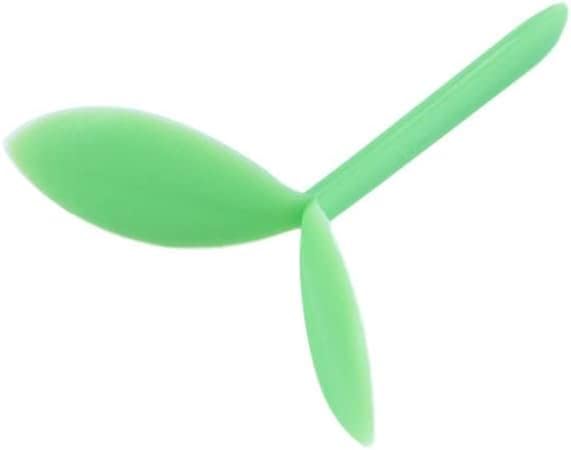 Marcapáginas verde, marcapáginas Little Grass Bud, accesorios de libros de papelería, marcadores verdes, marcapáginas de hojas pequeñas,