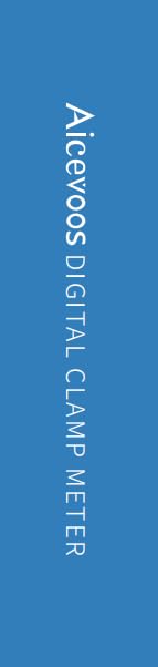 Aicevoos Abrazadera digital 588D 6000 cuenta con amplificador de voltaje de rango automático, mide voltaje y corriente CACC, diodos de resistencia