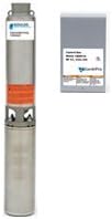 Goulds Bomba sumergible para pozo de agua 5GS05412C, 5 GPM,  HP, 12 etapas, 3 cables, caja de control de 230 V incluida.